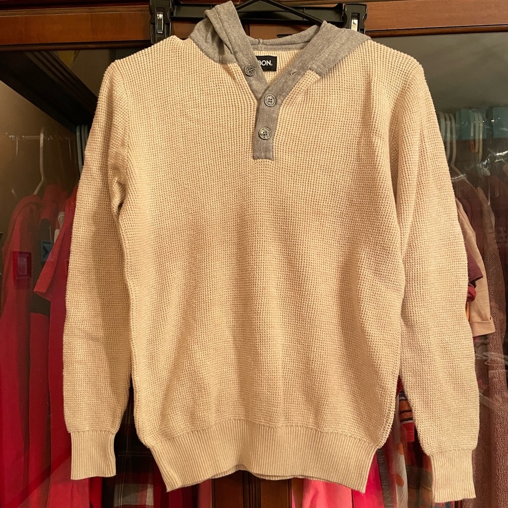 Carbon brand hooded thermal shirt, sz S